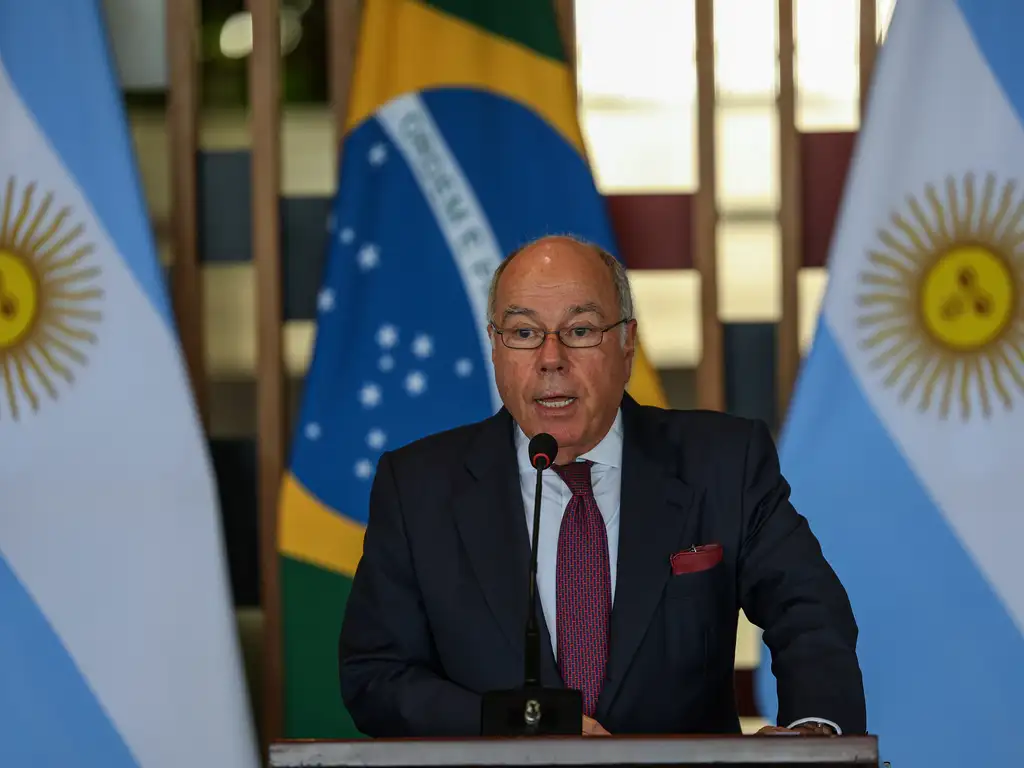 O ministro das Relações Exteriores, Mauro Vieira